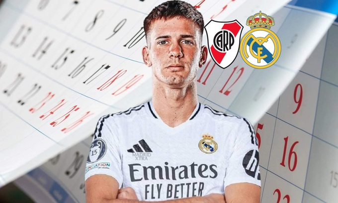 Real Madrid đã chính thức có Franco Mastantuono sau 2 năm theo đuổi.