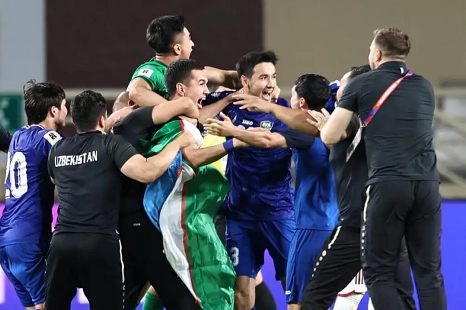 Uzbekistan dự World Cup sau 34 năm chờ đợi, dựa trên nguồn lực mà họ đào tạo nên 