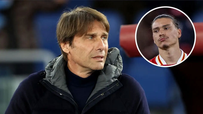 HLV Conte rất mê Nunez