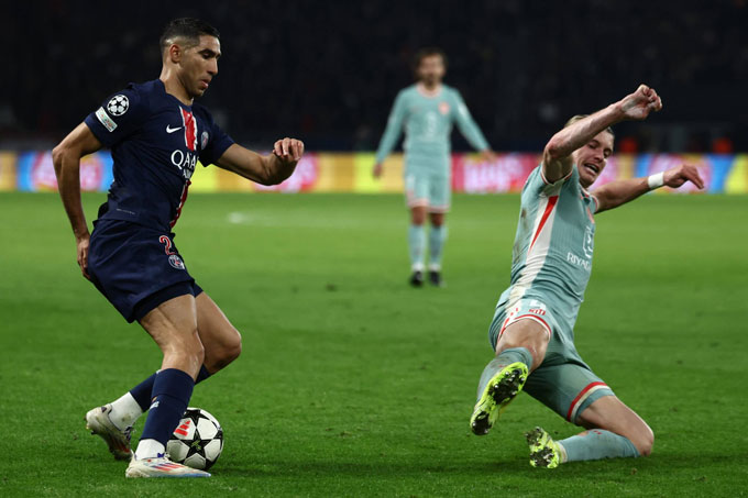 Atletico từng hạ PSG của Enrique ở vòng phân hạng Champions League 2024/25