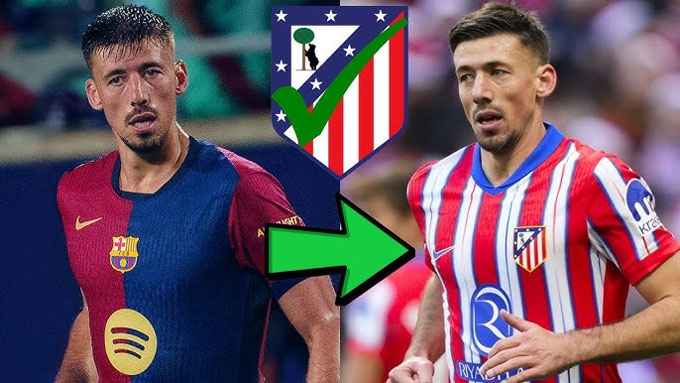 Lenglet rời Barca gia nhập Atletico theo dạng miễn phí