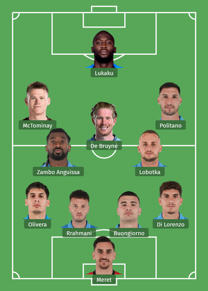 De Bruyne cũng có thể đá tốt vị trí số 10 trong sơ đồ 4-2-3-1
