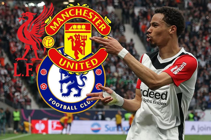 Ekitike được cả MU, Chelsea và Liverpool quan tâm