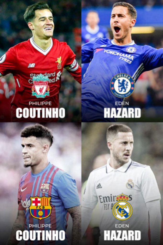 Nhiều thương vụ bom tấn từng gây thất vọng nặng nề như Coutinho hay Hazard
