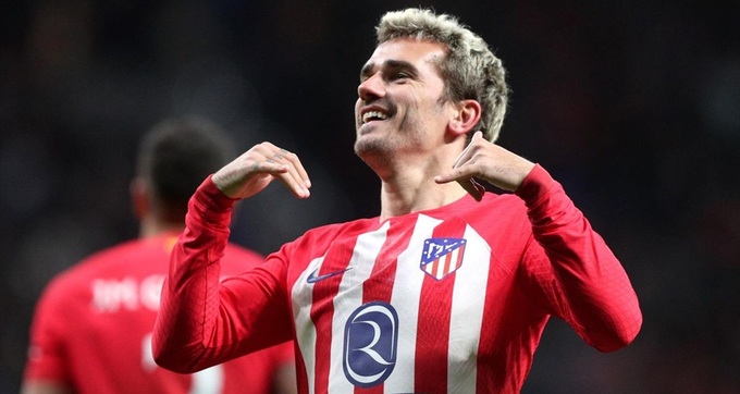 Griezmann là một trong những cầu thủ thi đấu nhiều nhất trong đội hình Atletico mùa vừa rồi