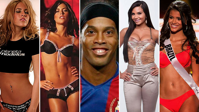 Ronaldinho có đời sống tình ái phức tạp