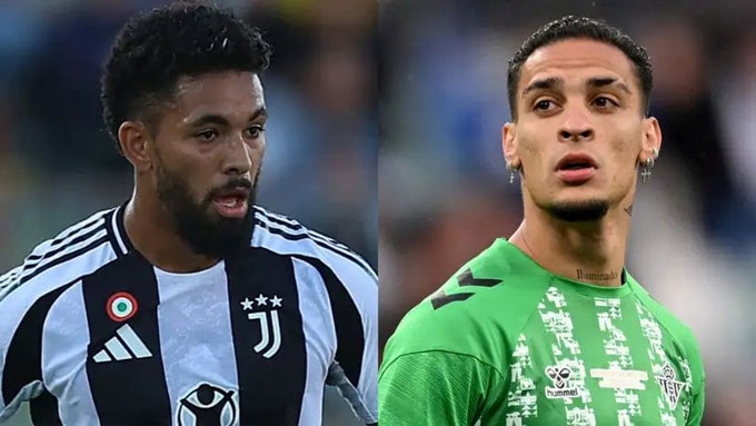 MU có thể đổi Antony lấy Luiz (trái)