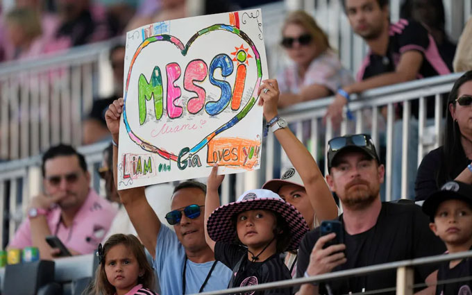 Sức hút của Messi vẫn là quá lớn