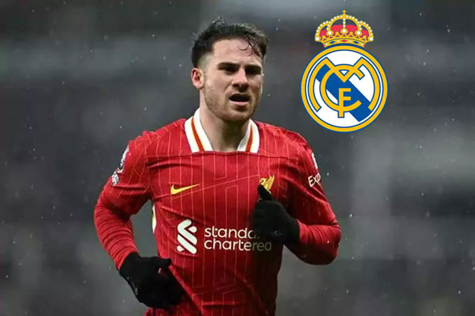  Mac Allister đang được Real để mắt
