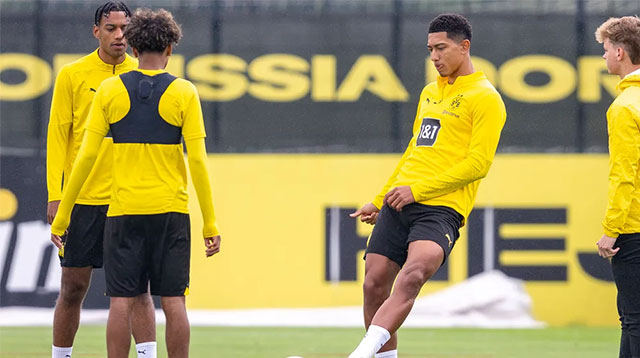 Bellingham mới đầu quân cho Dortmund cách đây chưa lâu