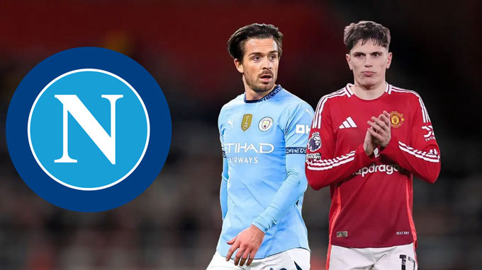 Napoli sẽ chỉ chọn Grealish hoặc Garnacho