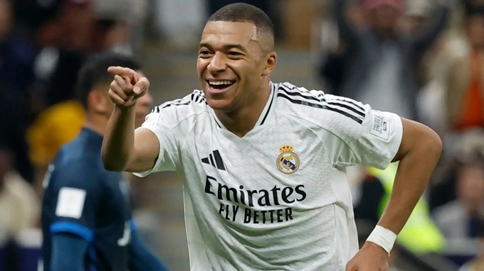 Mbappe vẫn là niềm hy vọng lớn nhất của Real Madrid tại FIFA Club World Cup 2025