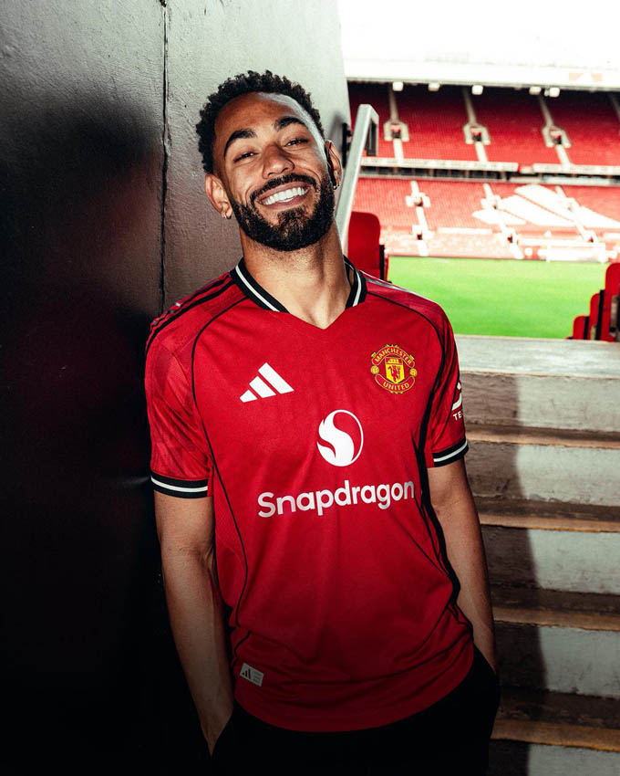 Matheus Cunha trong ngày ra mắt MU