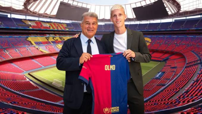 Barca từng gặp nhiều khó khăn trong việc đăng ký Dani Olmo