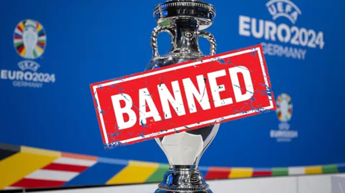Trong quá khứ, UEFA từng cấm 2 đội tuyển dự EURO