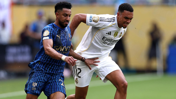 Alexander-Arnold đã có màn ra mắt Real Madrid