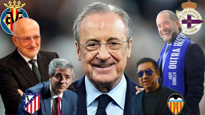 Chủ tịch Perez của Real Madrid không phải ông trùm giàu nhất làng bóng đá Tây Ban Nha.