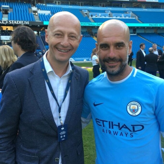 Ông Calzada từng làm giám đốc tiếp thị của Man City