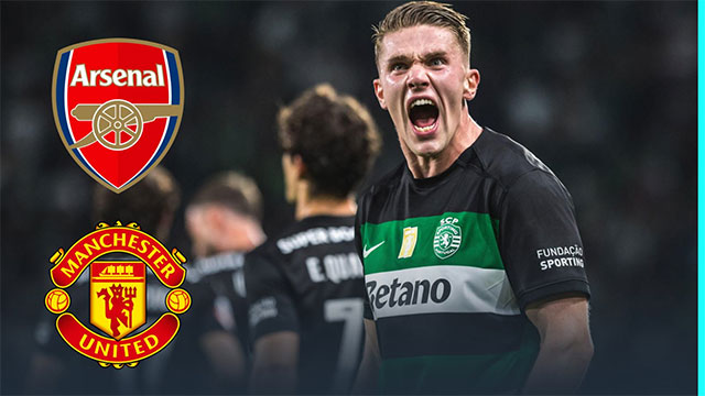 Gyokeres đang được cả MU và Arsenal theo đuổi