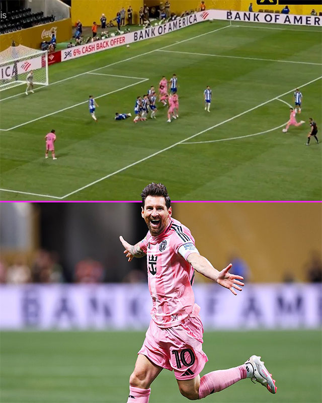 Messi đã ghi 68 bàn từ sút phạt