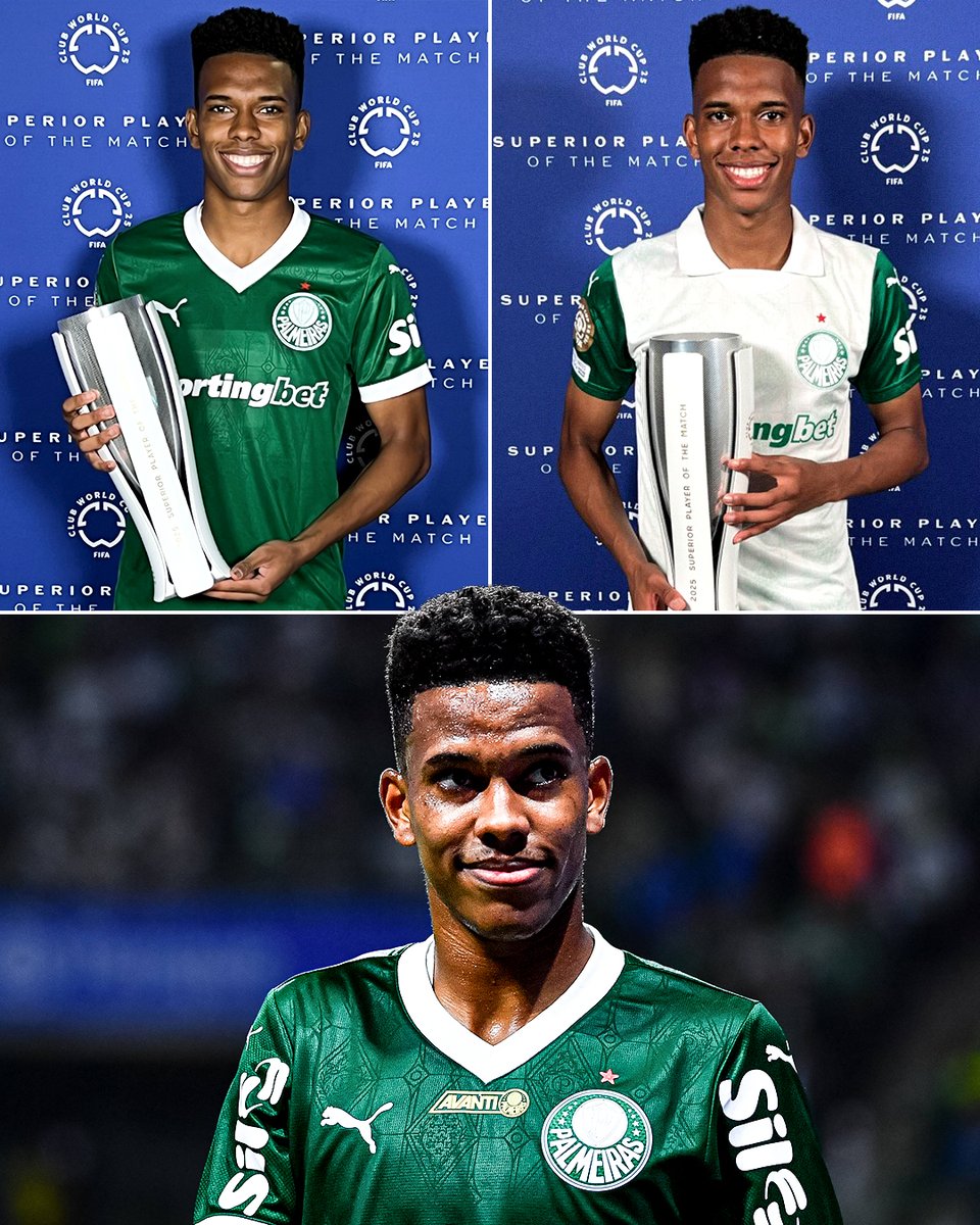 Estevao Willian có 2 trận liên tiếp được chọn là Cầu thủ xuất sắc nhất