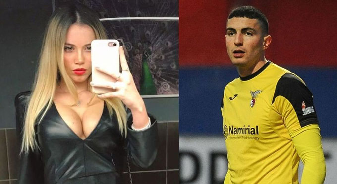 Matteo Voltolini và bạn gái Juliette 