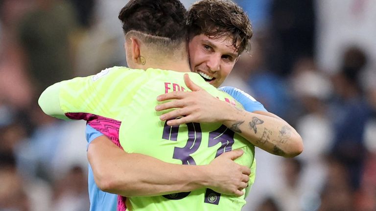 Stones hiện đã khỏe mạnh và là một phần của đội hình Man City tham dự FIFA Club World Cup 2025