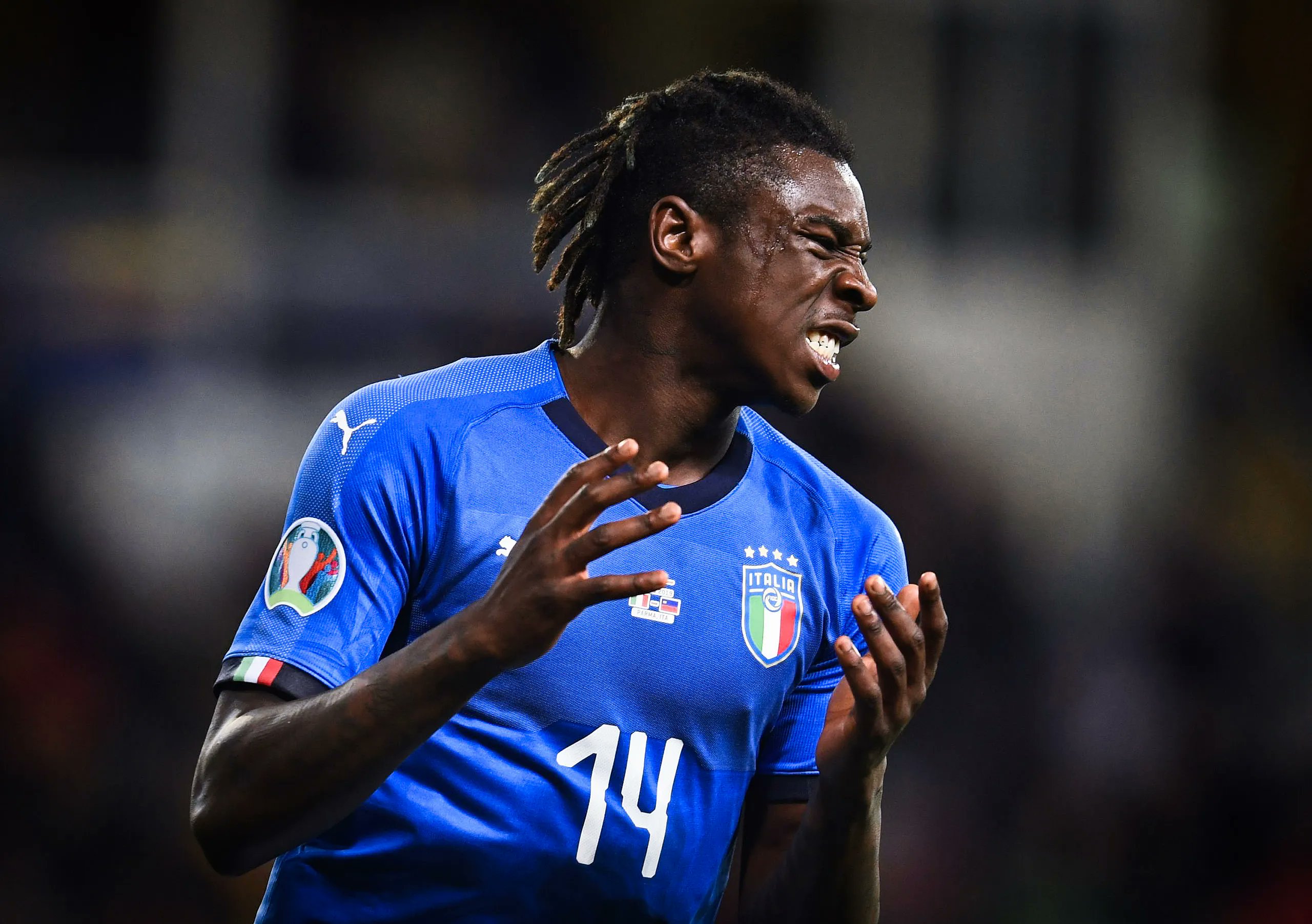 Moise Kean đã có mùa giải bùng nổ với Fiorentina