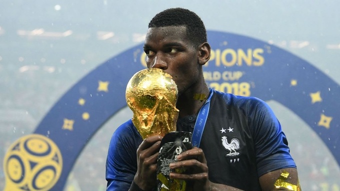 Pogba từng vô địch World Cup 2018 với ĐT Pháp