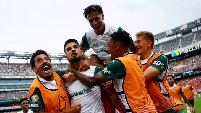 Vé đi tiếp khó thoát khỏi tay Palmeiras - Ảnh: REUTERS