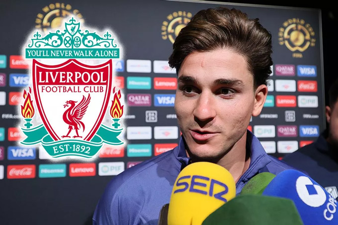Alvarez khó lòng rời Atletico sang Liverpool