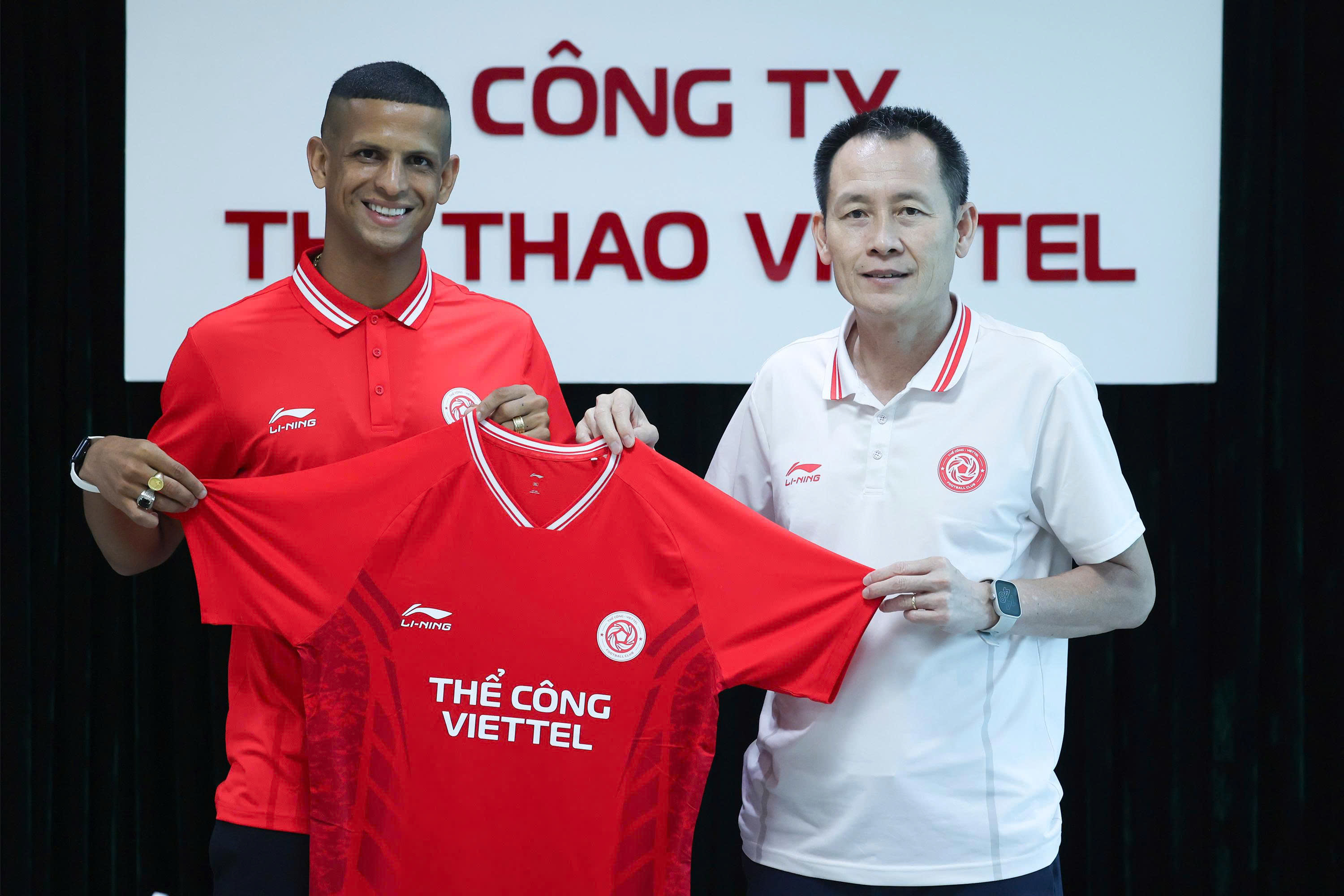 Lucao được kỳ vọng sẽ giúp Thể Công Viettel gia tăng sức mạnh hàng công 