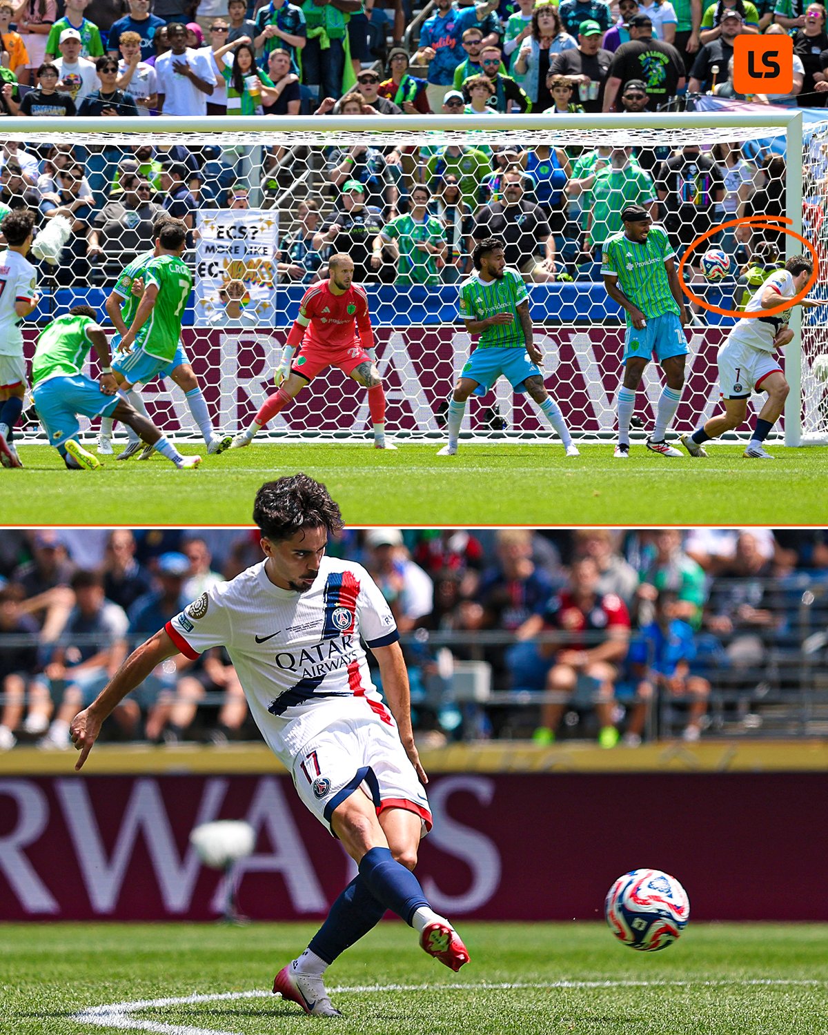Kvaratskhelia có bàn thắng may mắn vào lưới Seattle Sounders