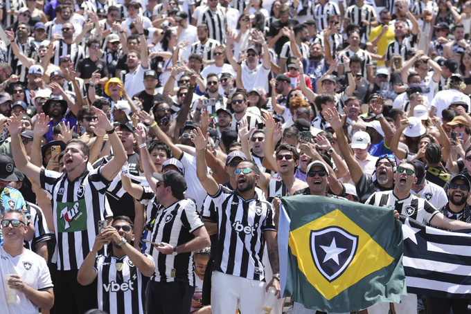 Niềm vui của các CĐV Botafogo