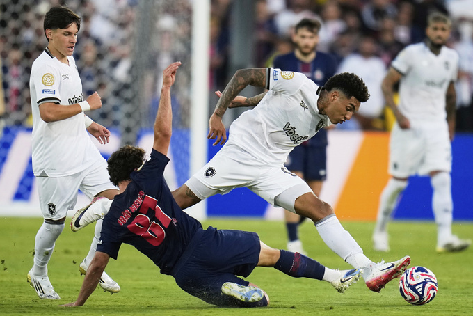 Botafogo từng đánh bại cả PSG - đội đương kim vô địch UEFA Champions League