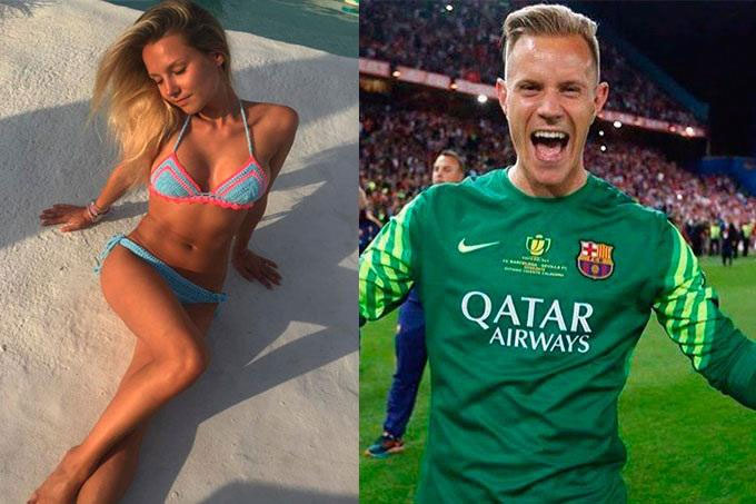Ter Stegen và Daniela đã chia tay