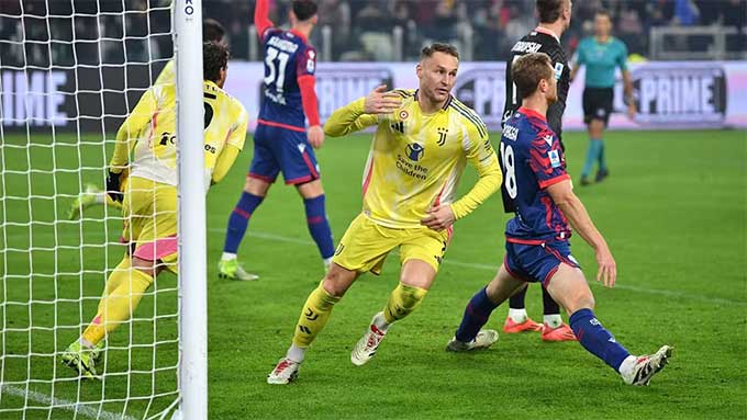 Koopmeiners chưa thể hiện được nhiều ở mùa đầu tiên cùng Juve