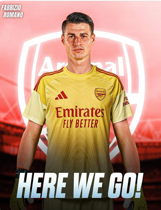 Arsenal đã chiêu mộ thành công thủ thành Kepa.