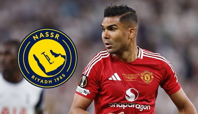 Casemiro được cho là đang tiến gần tới việc gia nhập Al Nassr