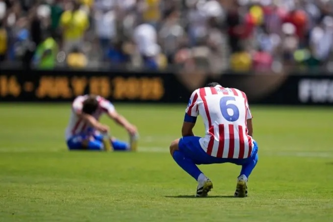 Atletico dừng chân đầy thất vọng ở FIFA Club World Cup 2025.