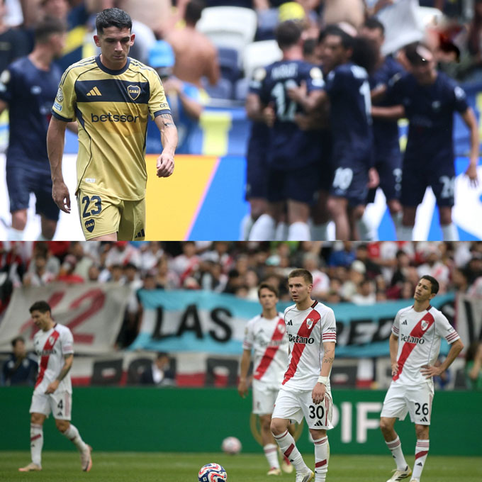 Cả Boca Juniors và River Plate đều sớm dừng chân ngay từ vòng bảng FIFA Club World Cup 2025