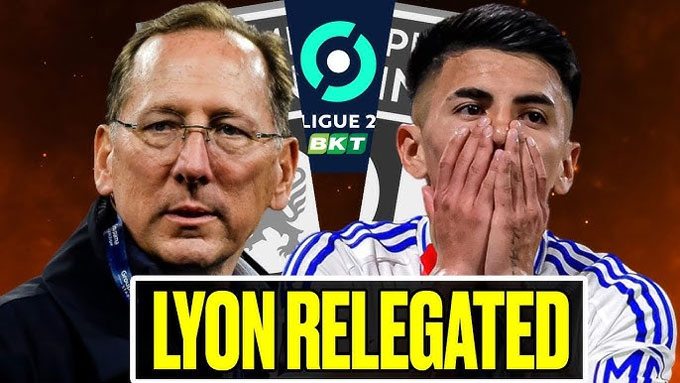 Lyon có khả năng cao bị đánh tụt hạng và các ngôi sao của họ đang tìm cách rời đi