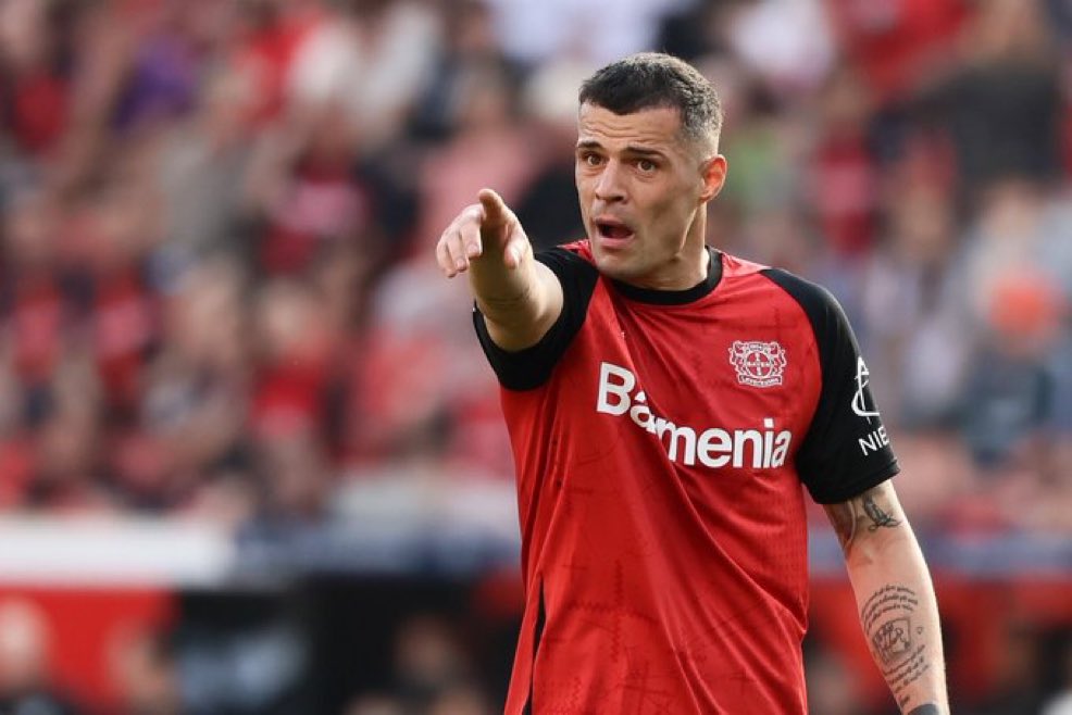 Leverkusen đối mặt với nguy cơ mất Xhaka ở hè 2025