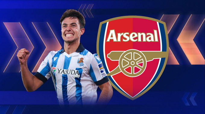 Zubimendi sắp được Arsenal công bố