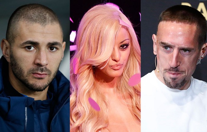 Benzema và Ribery từng phải ra tòa vì gái gọi Zahia Dehar