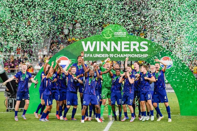 Đánh bại Tây Ban Nha, U19 Hà Lan vô địch U19 châu Âu