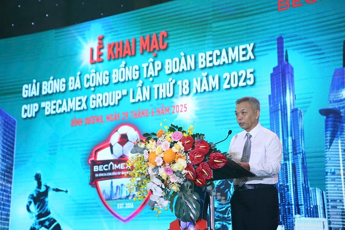 Ông Nguyễn Văn Thanh Huy phát biểu khai mạc 