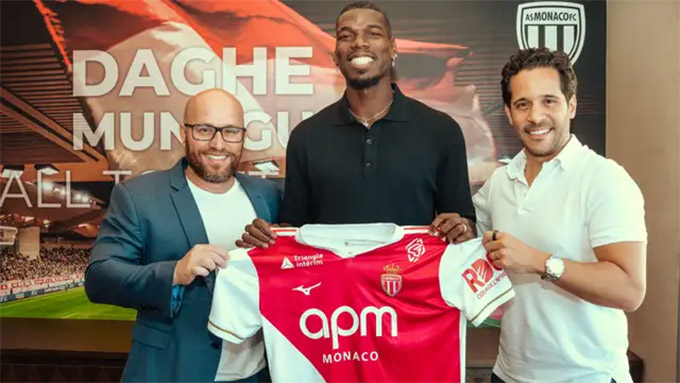 Anh được BLĐ Monaco giới thiệu
