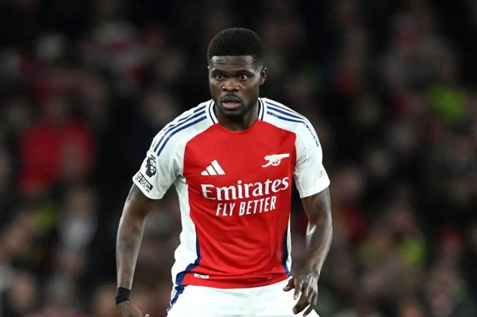 Partey rời Arsenal