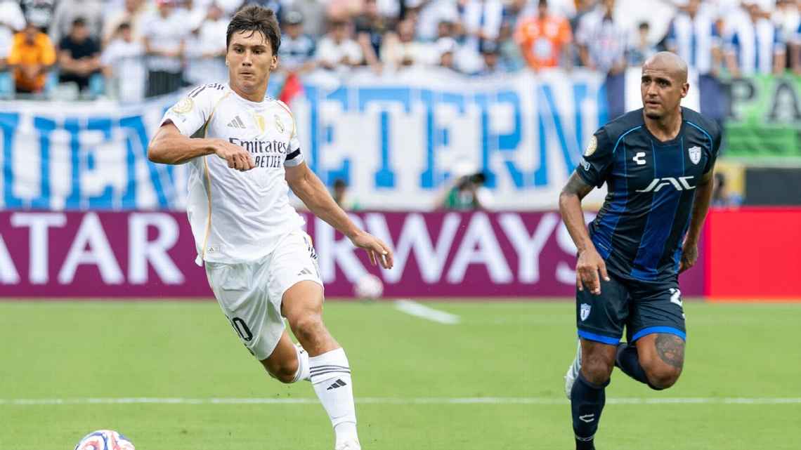 Được trọng dụng, tài năng trẻ Gonzalo Garcia đã ghi 2 bàn và kiến tạo 1 bàn ở FIFA Club World Cup
